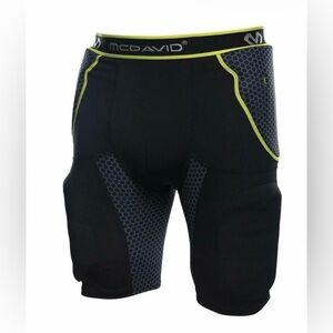 McDavid RIVAL INTEGRATED GIRDLE WITH HARD-SHELL THIGH GUARDS Youth Large